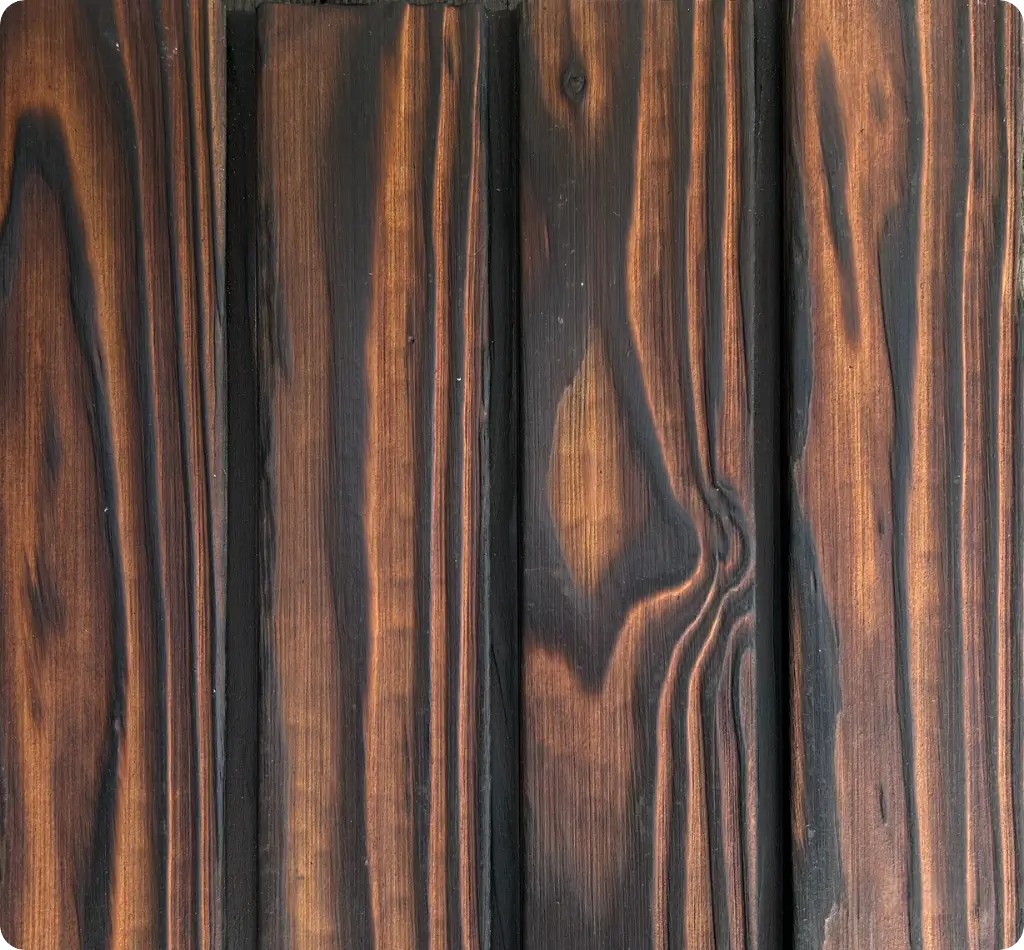 Maumedis | Degintos medienos produktas | Yakiwood Maumedis